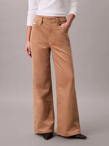 Calvin Klein 5 Pocket Cord Pant In Amphora
