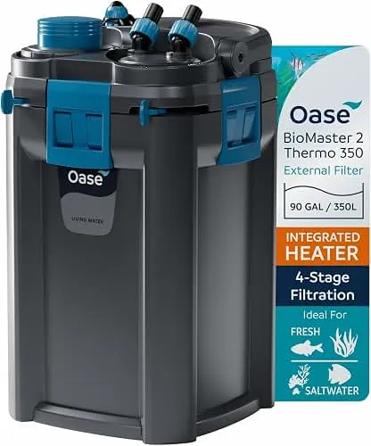 OASE BioMaster 2 Thermo 350 Canister Filter for Aquariums…