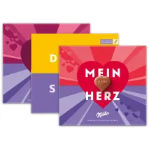 Sag es mit Pralinés