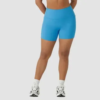 Lorna Jane Womens Hi-Fold No Ride 2 Pocket 10cm Bike Tight