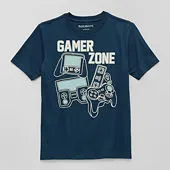 Thereabouts Little & Big Kid Boys Crew Neck Short Sleeve Regular Fit Graphic T-Shirt