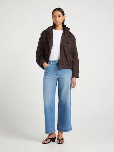 Just Jeans Originals High Rise Wide Ankle Jean