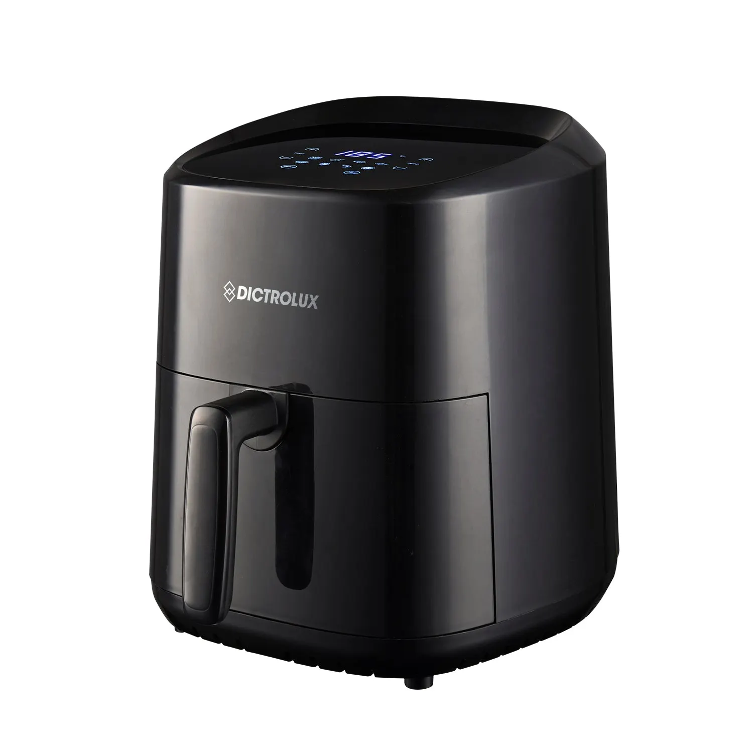 Friggitrice ad Aria Dictrolux Black Vision Fryer con Display Touch 3,2 Litri 1400 Watt
