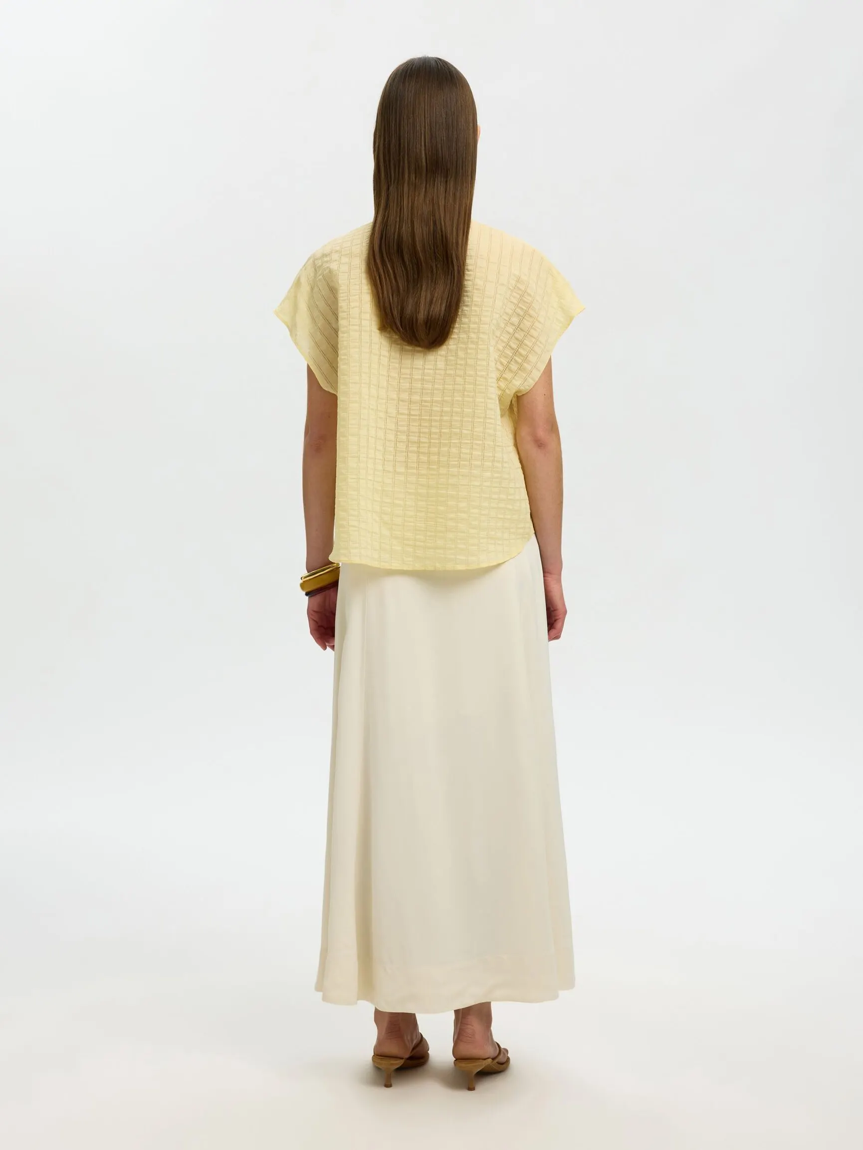 OVERSIZED KORTERMET SKJORTE