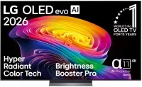 OLED77C68LA 195 cm (77") OLED evo AI TV, 4K Ultra HD, Smart-TV, HDR-Wiedergabe, 120 Hz, DVB-T2/DVB-C/DVB-S2, Sprachsteuerung