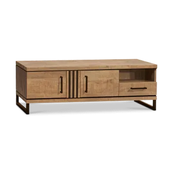 Tv-Meubel ALESSANDRO Mango/Anodic Brown B150