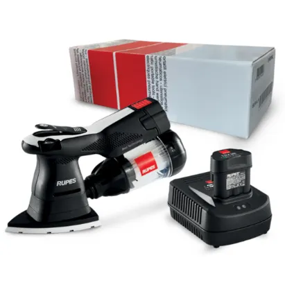 RUPES Delta iBrid Orbital Palm Sander HSS73 Standard Kit