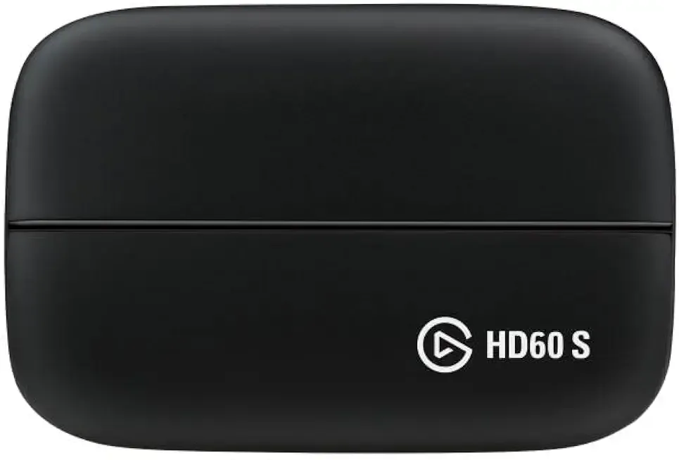 Elgato HD60 S, External Capture Card, Stream and Record in 1080p60 with ultra-low latency on PS5, PS4/Pro, Xbox Series X/S, Xbox One X/S, in OBS, Twitch, YouTube, works with PC/Mac