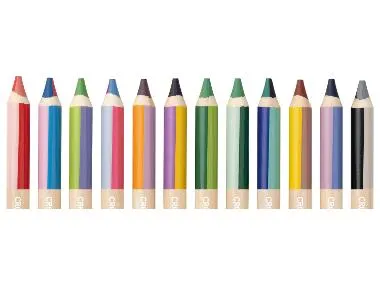 Lápices de colores 3 en 1 (dúo)