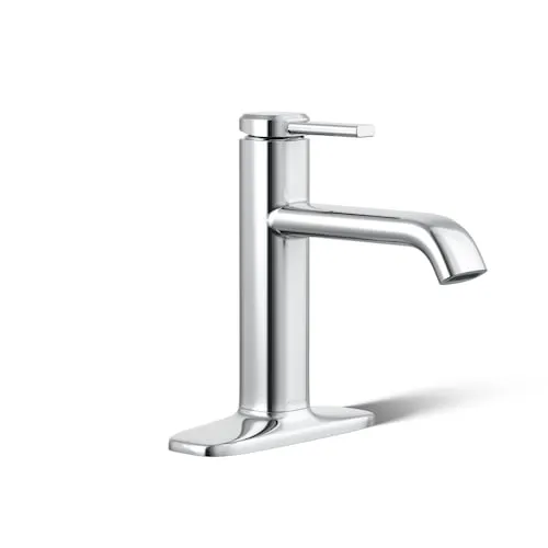 Ashan 1-Handle Bathroom Sink Faucet in Chrome