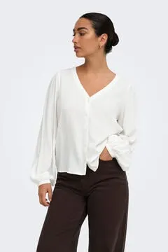 Camisa manga larga lurex