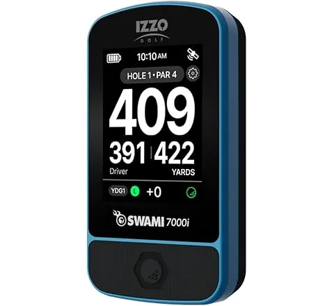 Izzo Swami Golf GPS Rangefinder - Color Display & Scorekeeper
