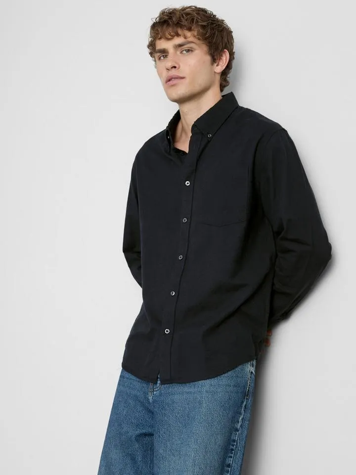 Chemise en pur coton à boutons