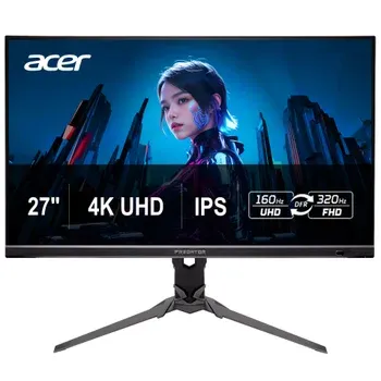 Acer 27" Predator 4K UHD IPS 160Hz FreeSync Premium Gaming Monitor