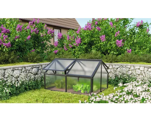 Pařeniště Vitavia Gamma polykarbonát 124,3 x 89 x 71,3 cm černé