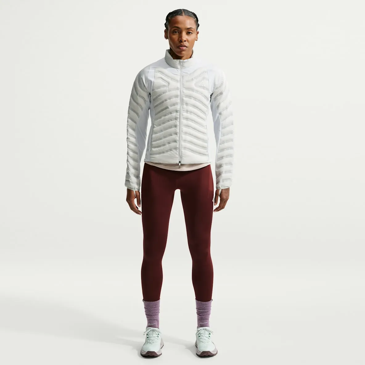 Dri-FIT-løpeleggings i 7/8 lengde med høyt liv til dame