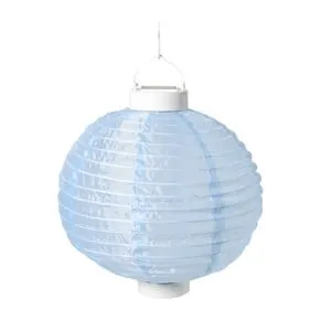 Solar tuinlampion - blauw - ø25 cm