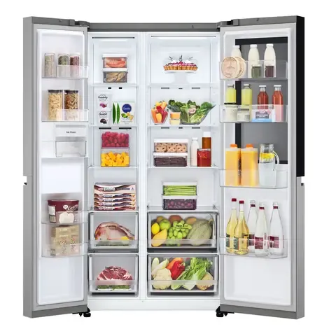 Refrigerador Side by Side 647L con InstaView™ GS66BVP