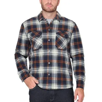 BC Clothing Men's Textured Flannel