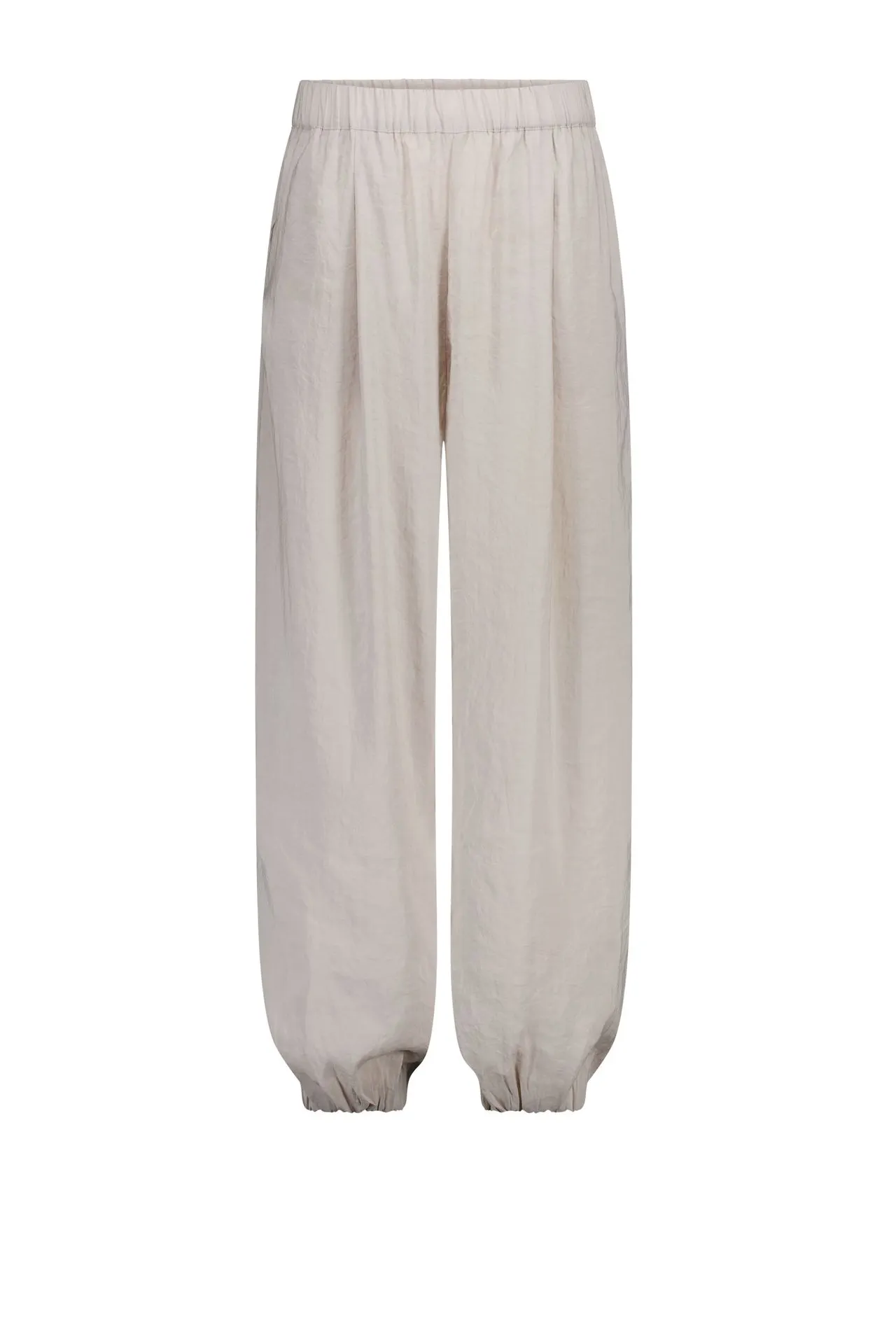 Balloon fit broek | Lichtgrijs