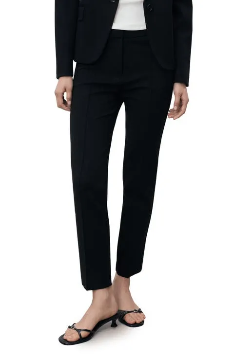 MANGO Straight Leg Pants