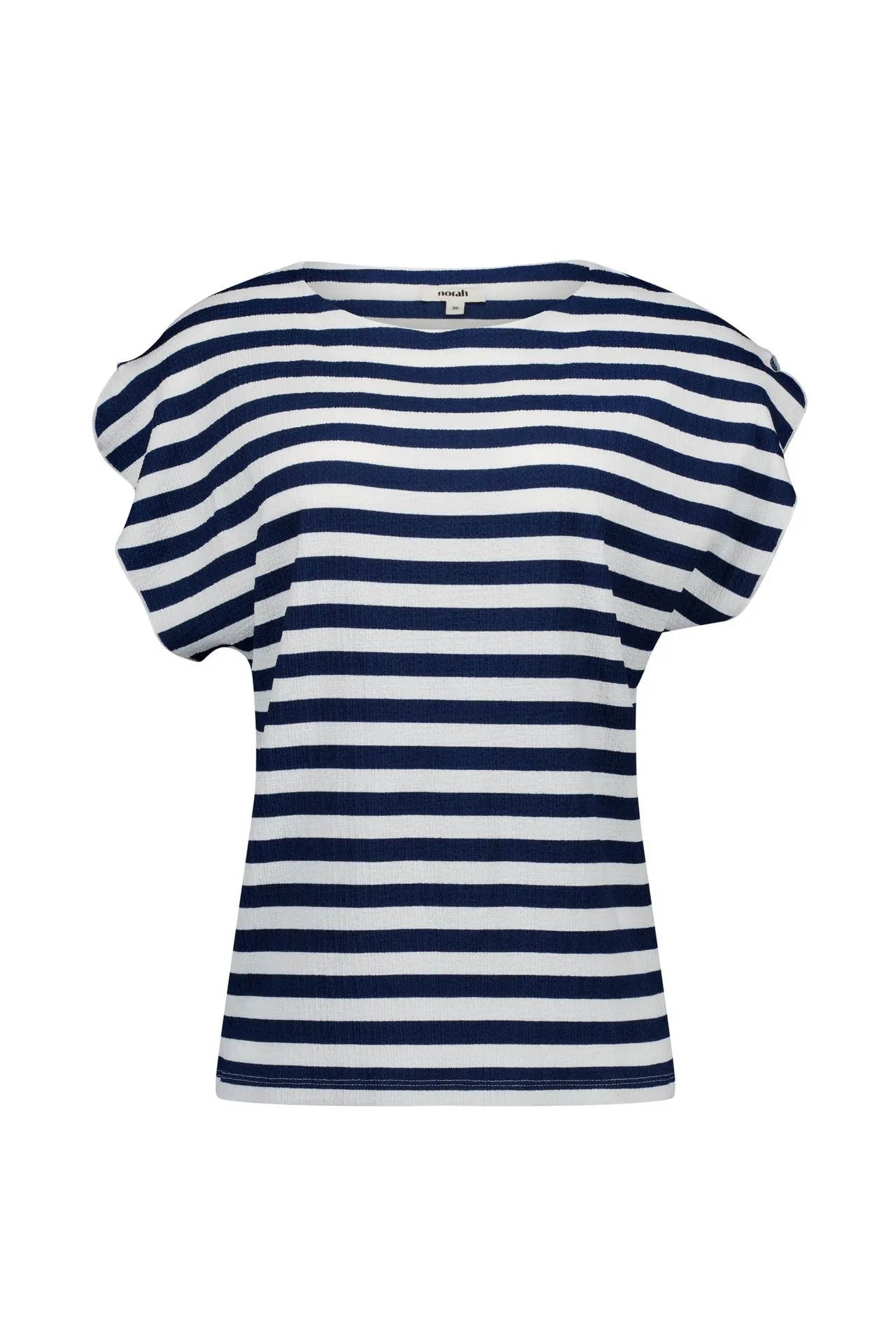 Blauw/wit gestreept shirt