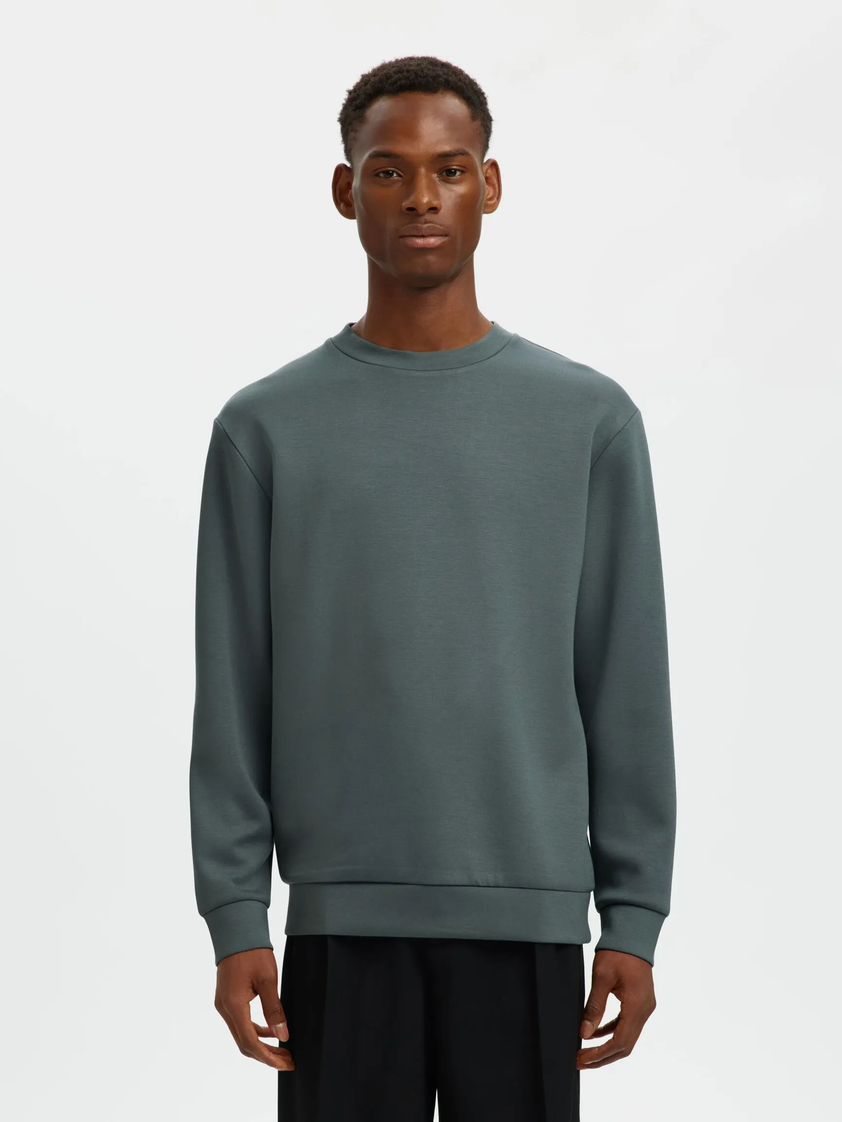 VISKOSEBLANDING SWEATSHIRT