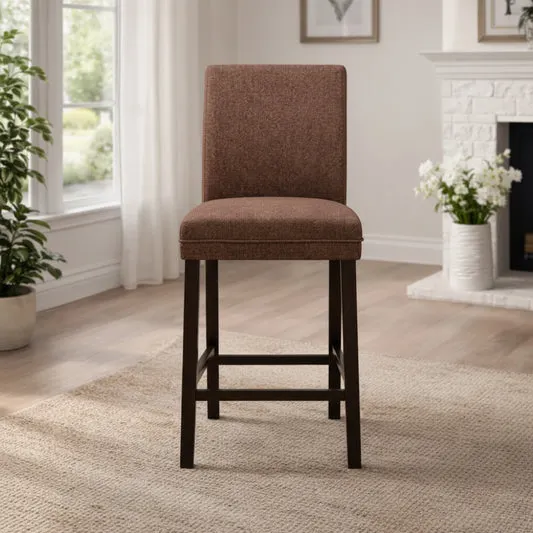 Orlen New Counter Height Chair (1-Piece) by Best Home - Brown/Black