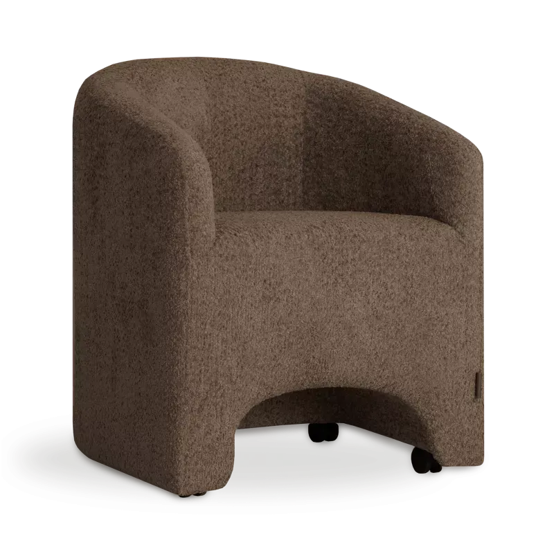 Armstoel (met wielen) Valerie - Venga Wood