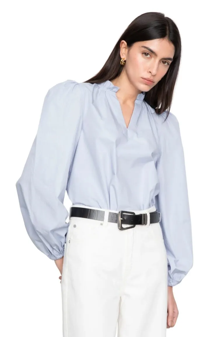 Infinity Blouse - Lyseblå