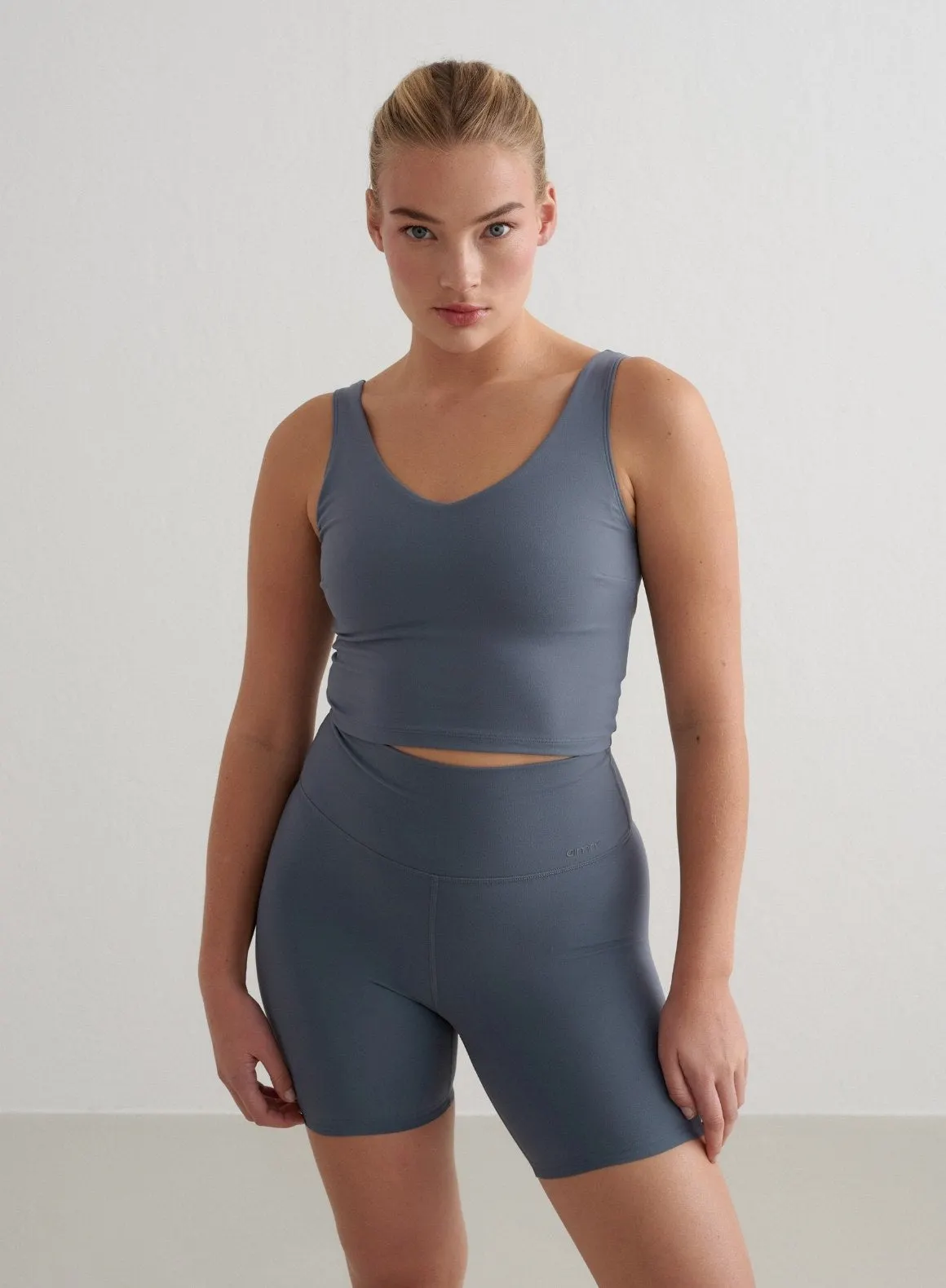 Storm Blue Sense Midi Biker Shorts