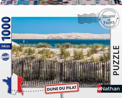 NATHAN PUZZLE 1000 PIECES - VUE SUR LA DUNE DU PILAT