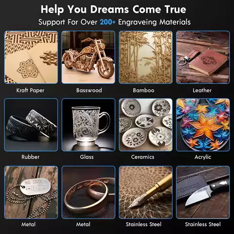 RAY5 20W Laser Cutting Engraving Machine + Air Pump Assist KIT + 500mm Honeycomb Working Table DIY Desktop CNC Engraver Cutter