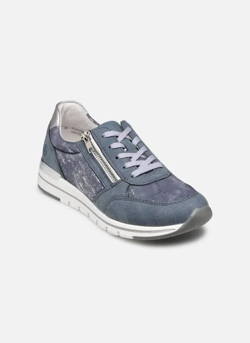 Lage sneakers R6700 dames blauw