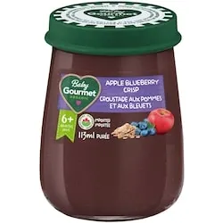 Organic Jar Apple Blueberry Crisp