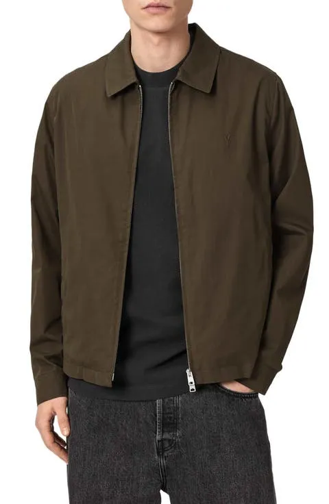 AllSaints Trey Cotton Blend Jacket
