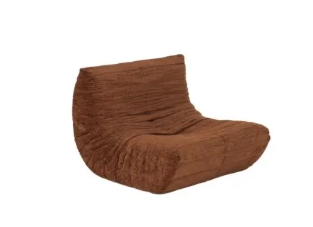 Fauteuil Ragazzi 83x100x74cm - stof - oranje