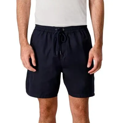 Short Hummo Hombre Diseño Liso Azul Marino