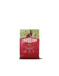 Carnilove Active Cat Adult Eend&Fazant - Kattenvoer