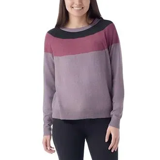 Chandail ras du cou Edgewood Colorblock pour femme