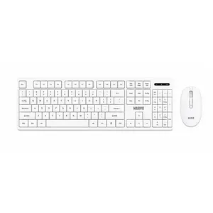 Combo Mouse y Teclado inalámbrico Marvo WS005 WH