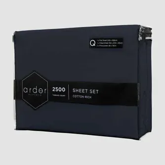 Ardor 2500TC Cotton Rich Sheet Set