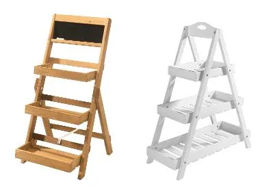Estantería para macetas madera