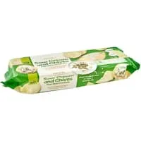 woolworths rice crackers thin sour cream & chives 100g