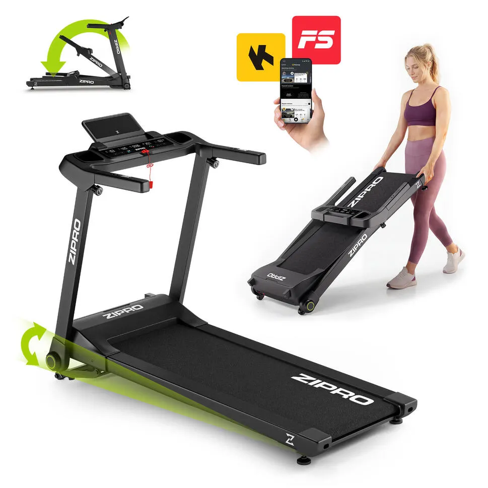 Skládací běžecký pás Ramble 16 km/h s nastavením náklonu