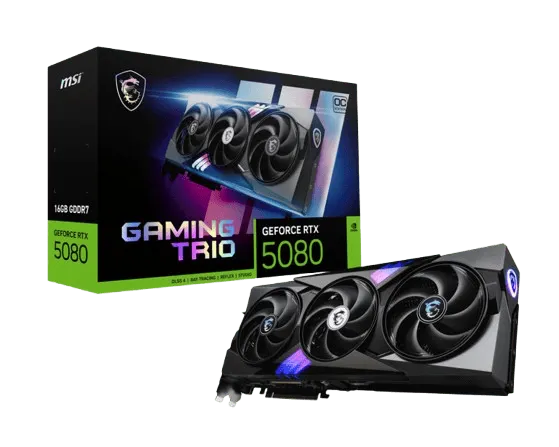 GeForce RTX 5080 16G GAMING TRIO OC
