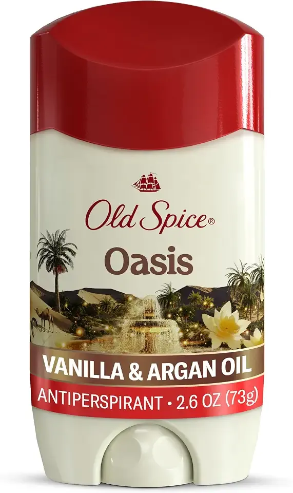 Old Spice Antiperspirant Deodorant for Men, Oasis Scent, 2.6 oz