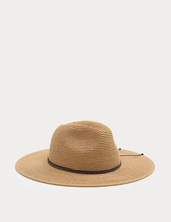 Broad Brim Fedora Hat