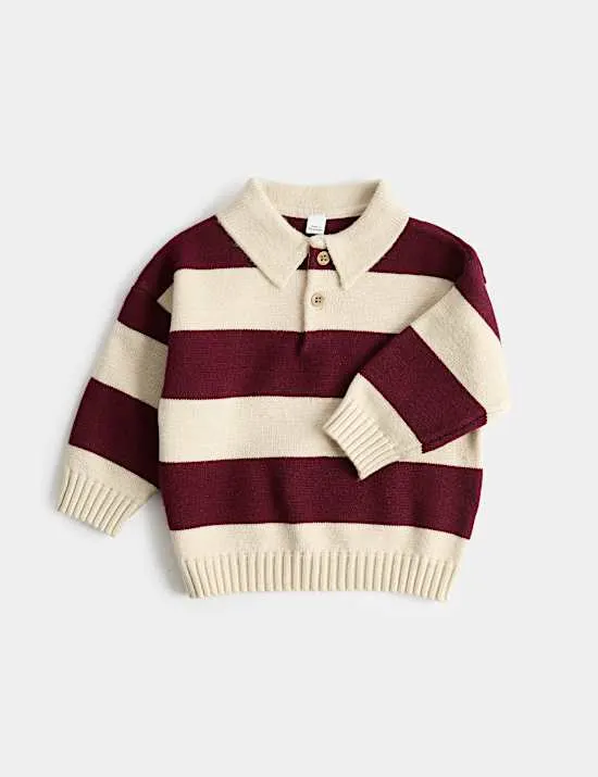 Knitted Rugby Jumper (0-5 Yrs)