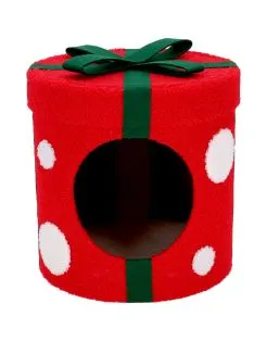 Adori Ligmeubel Kerstcadeau - Krabton - Rood Ø35x36 cm